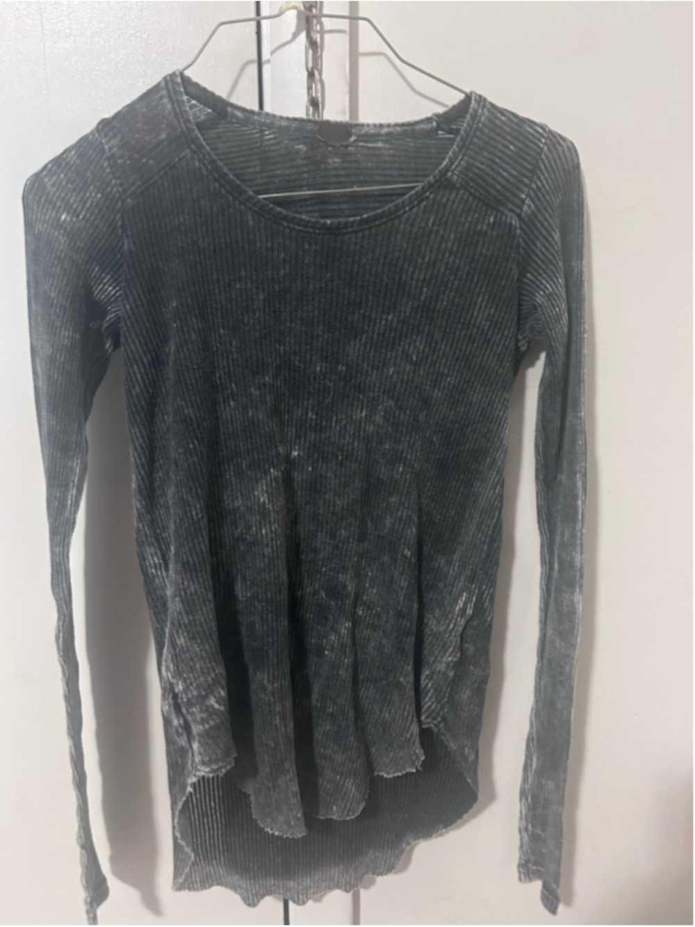 We The Free Women's Ribbed Scoop Neck Sweater - Charcoal size S
#53 - Picture 3 of 5